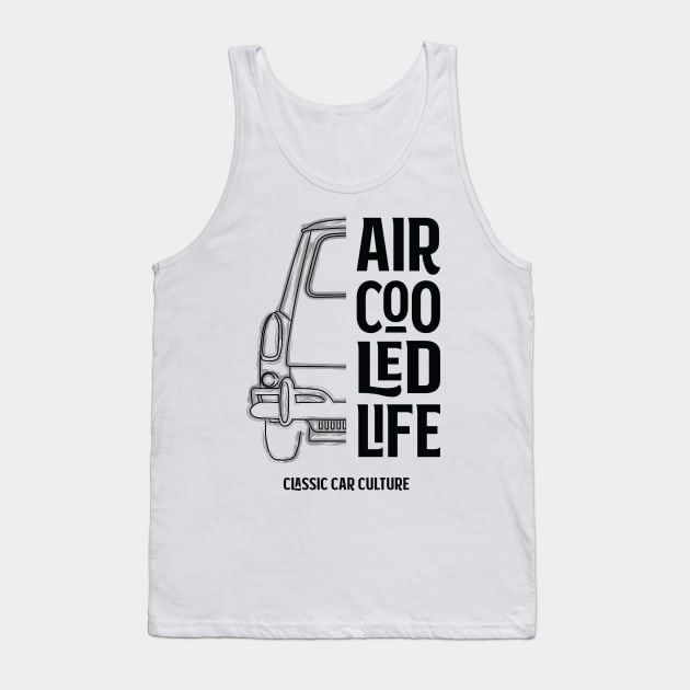 Aircooled Life Type 3 Square Back - Classic Car Culture Tank Top by Aircooled Life